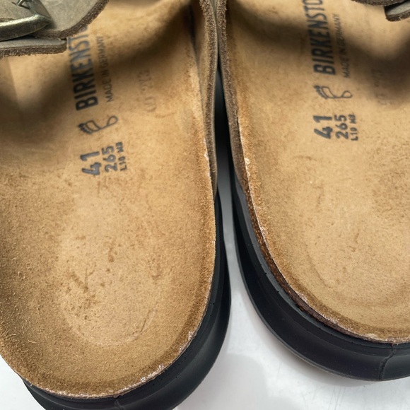 New Birkenstock Arizona Crosstown Oiled leather Sandals Size 41 Unisex main image 8